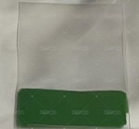 淺綠色長方紙花*1