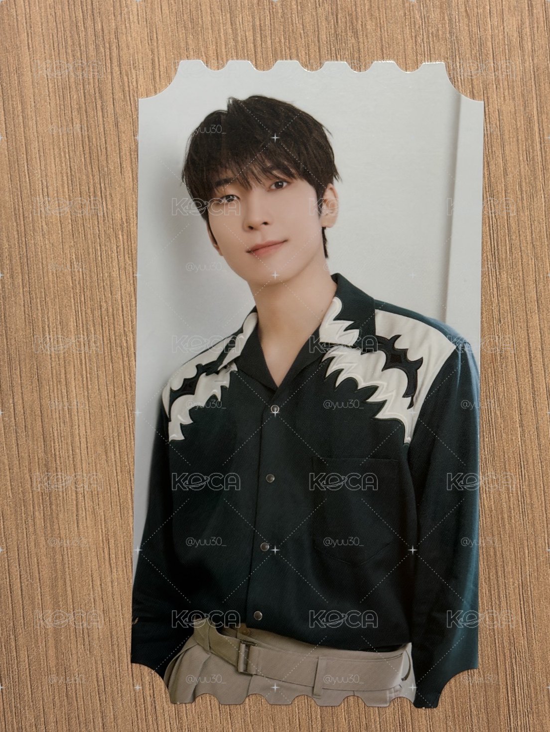 2024 seventeen 日本限定咖啡廳 圓佑 入場卡