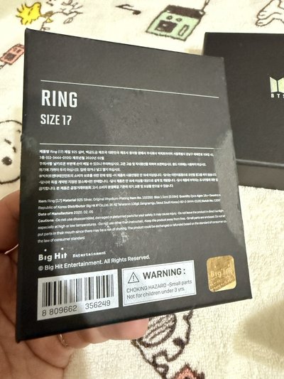 BTS MAP OF THE SOUL RING戒指
