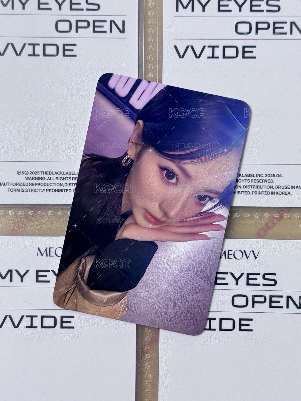 ANNA MS合照簽售卡