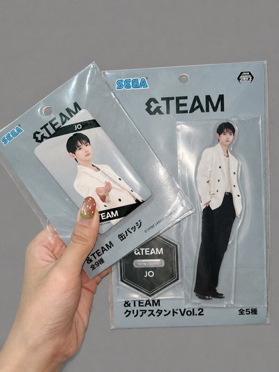 &Team SEGA立牌➕徽章-JO款