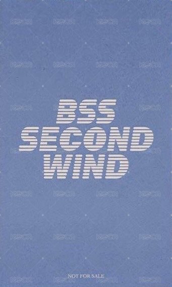 BSS ’SECOND WIND’ 日咖 抽選卡  背面
