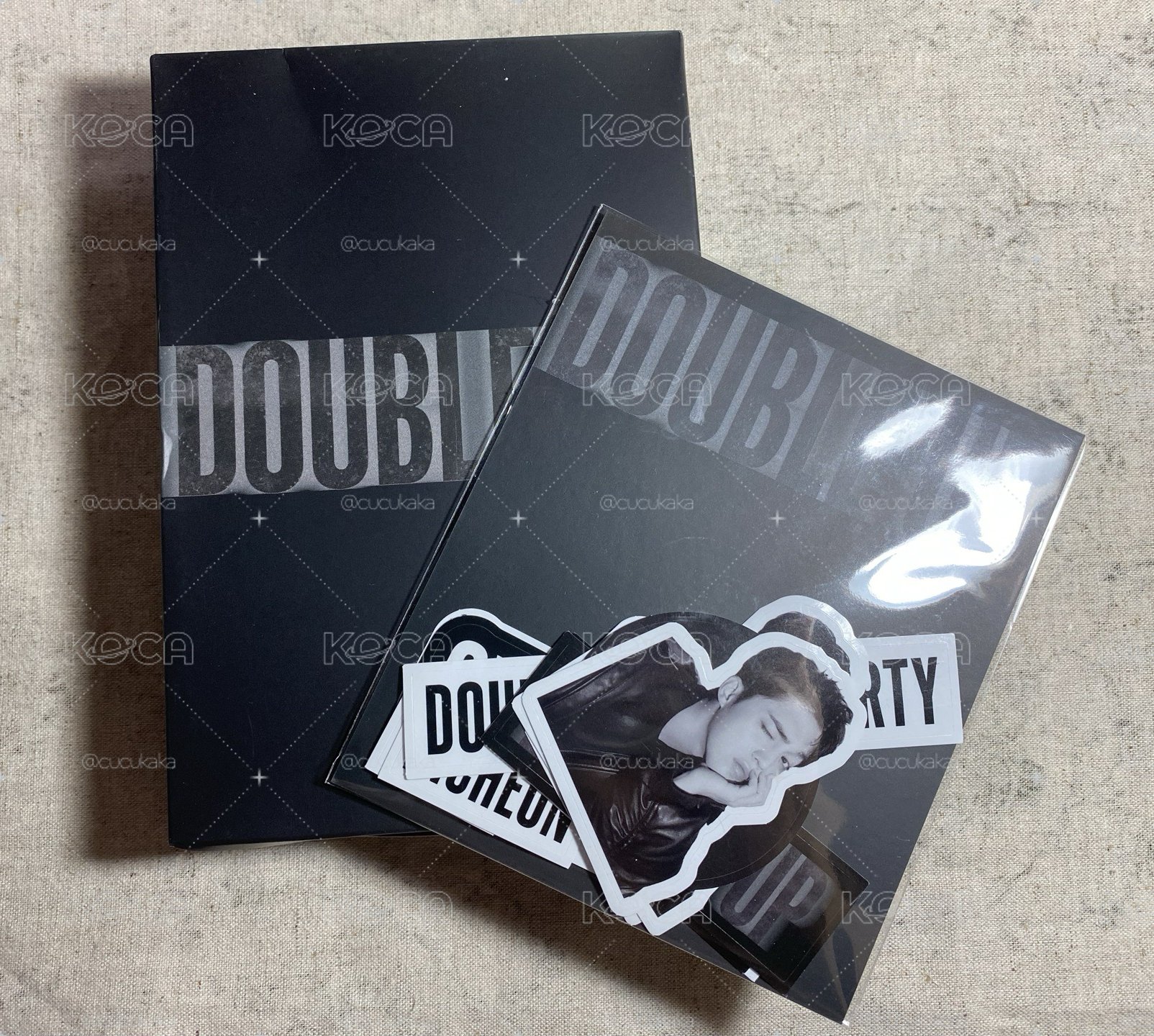 DOUBLE UP 高雄城市限定 票卡組 +貼紙
