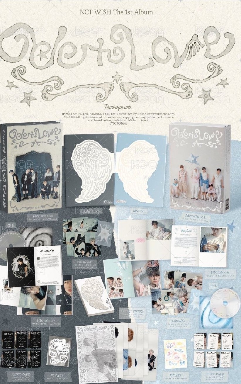 NCT WISH ODE TO LIVE未拆專-jc&package 