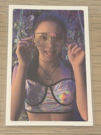 白框吐舌頭卡