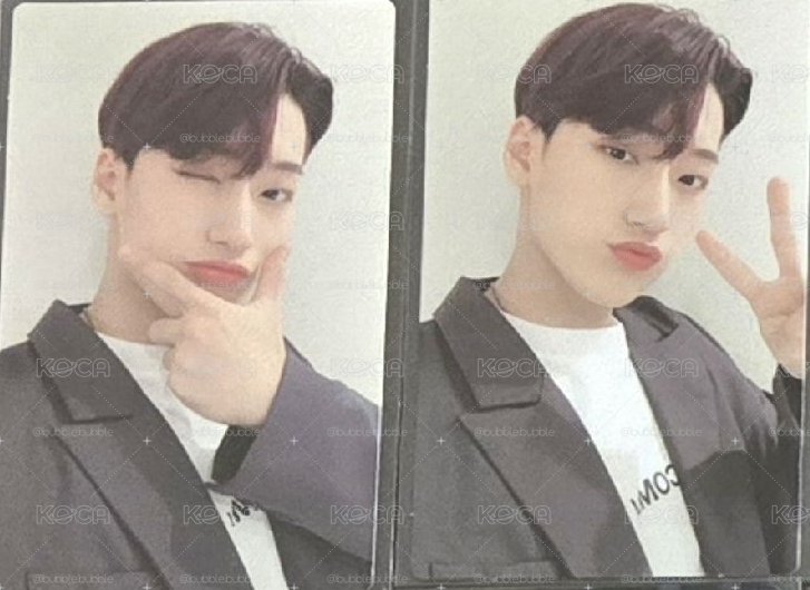 ATEEZ 崔傘 2021生日週邊 2張合售