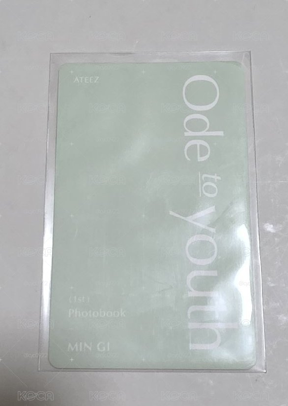旼琦 Ode to youth 周邊卡