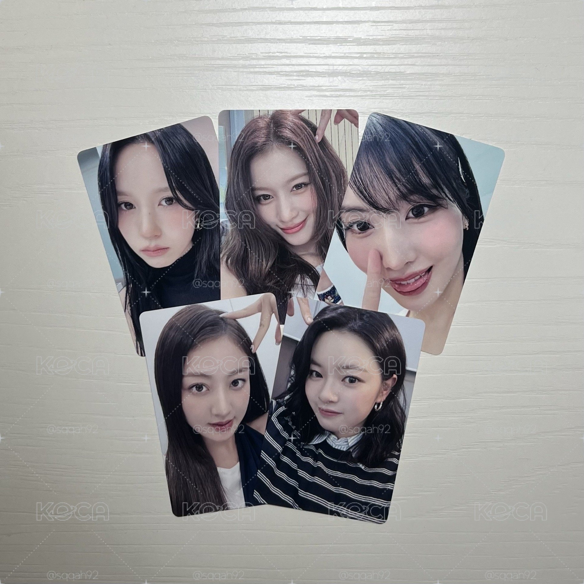 TWICE 一直娛 合影卡1.0+2.0