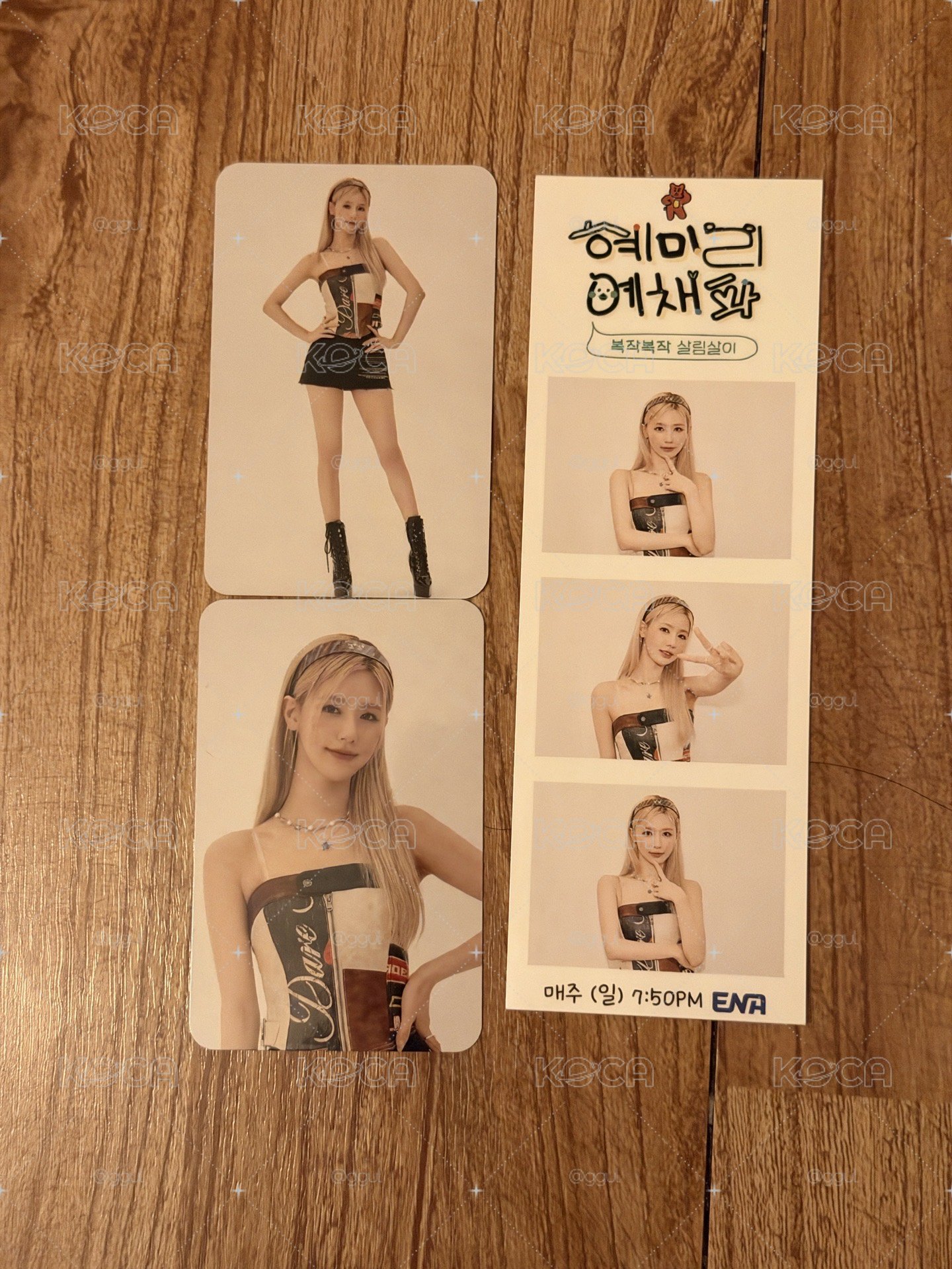 miyeon 綜藝卡 惠薇李叡采派 