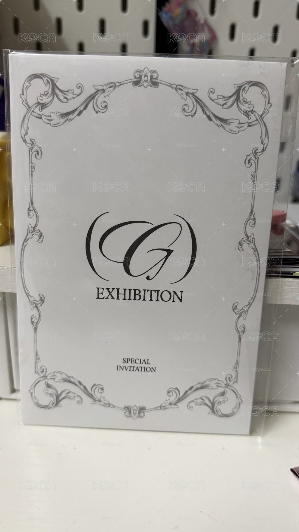 idle七週年展覽未拆票根套組