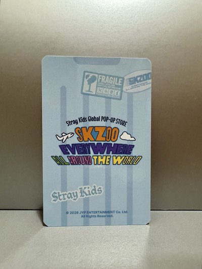 Stray Kids SKZOO 全球快閃店 線下 滿額卡 金昇玟