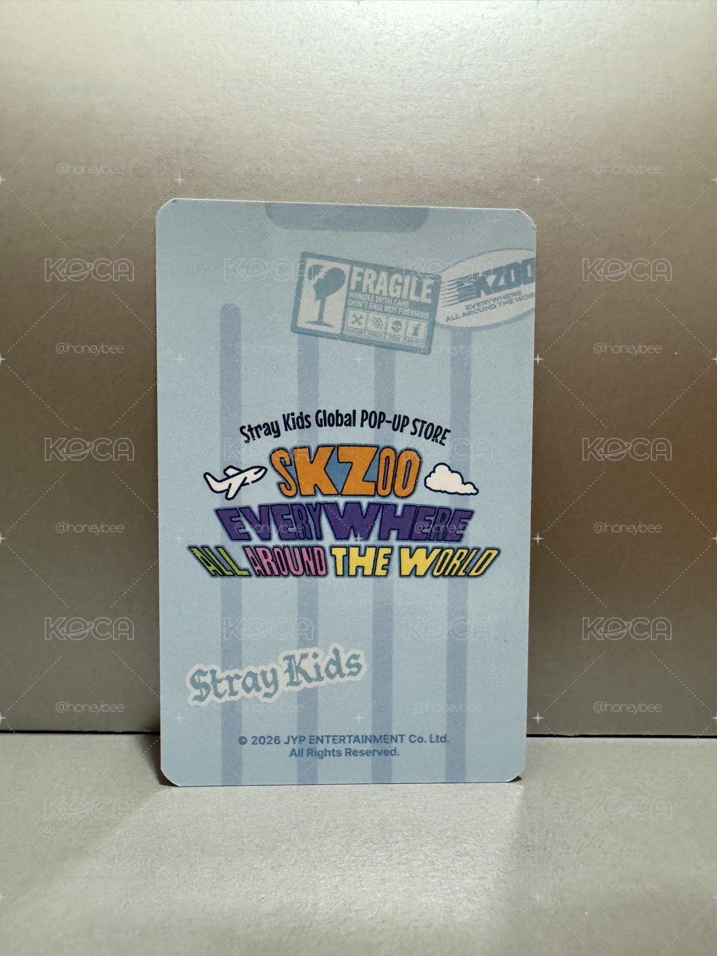 Stray Kids SKZOO 全球快閃店 線下 滿額卡 梁精寅