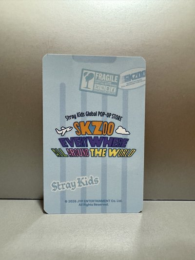 Stray Kids SKZOO 全球快閃店 線下 滿額卡 梁精寅