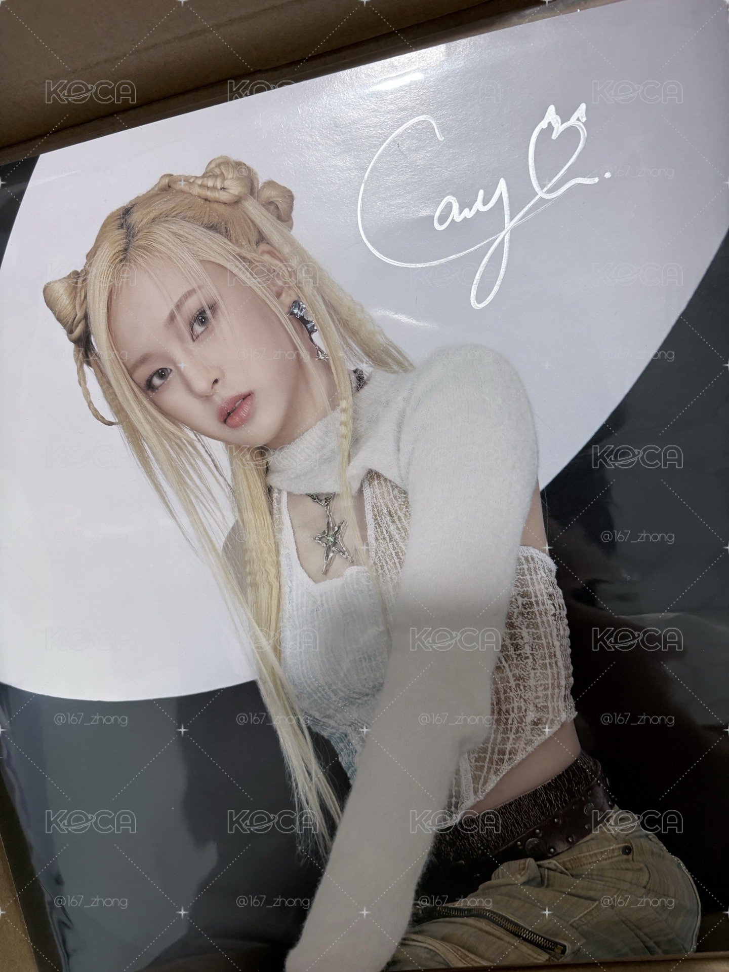 Babymonster 迷一撕頁親簽 Chiquita