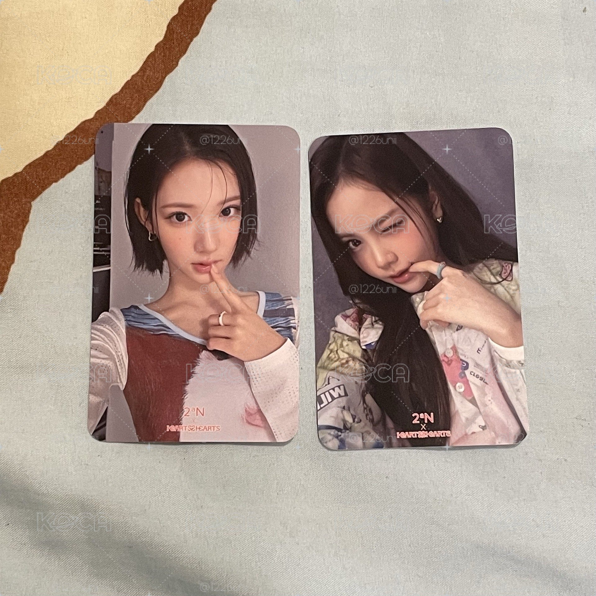 2aN代言卡 Jiwoo+Carmen🌟