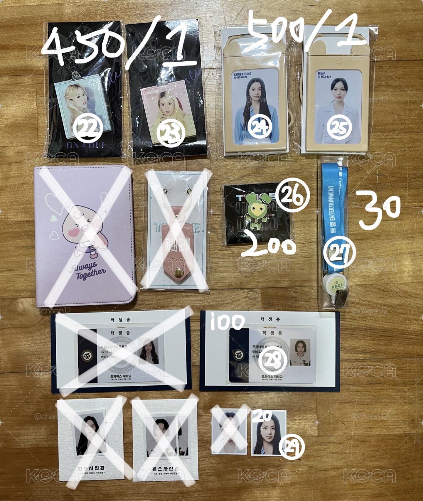TWICE 各種週邊💫