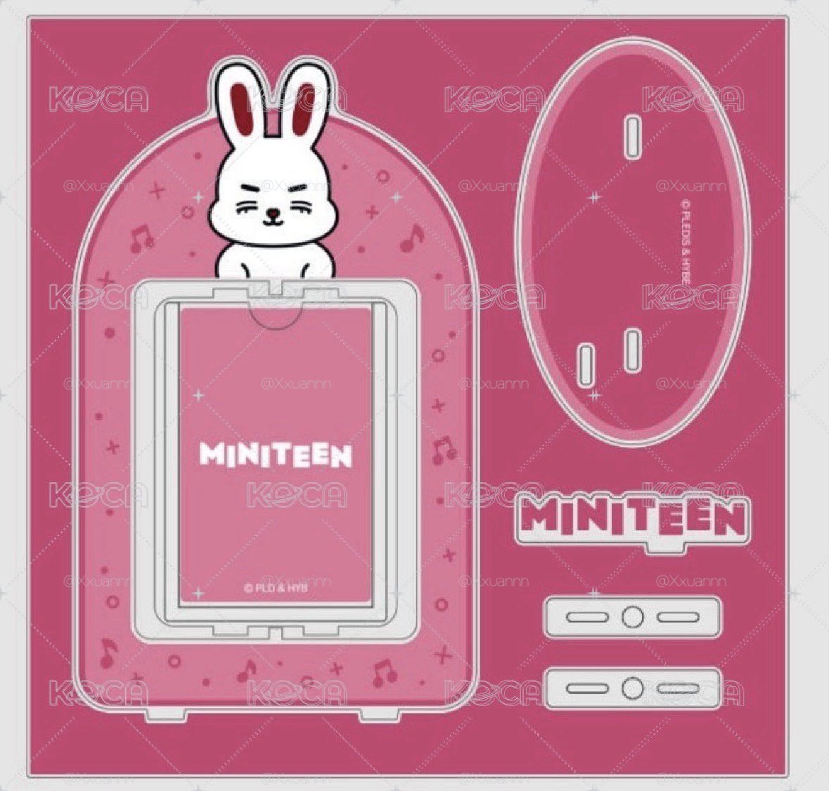 miniteen旋轉立牌 哲