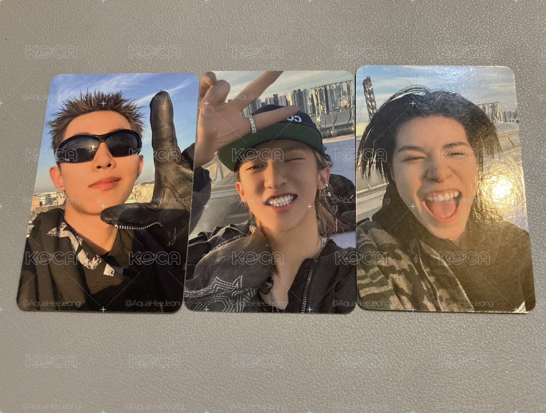 墨鏡🕶️栗、比耶✌️津、大笑😂易。多帶可議！