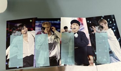 SHINee 七巡 digital code 明信片 書籤