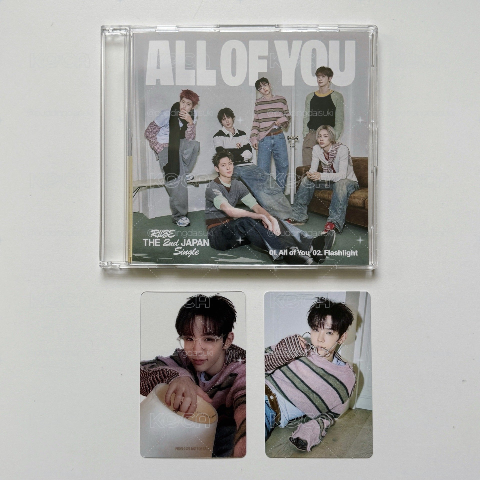 RIIZE｜日單 ALL OF YOU SHOTARO 東蛋盤（1專2卡）