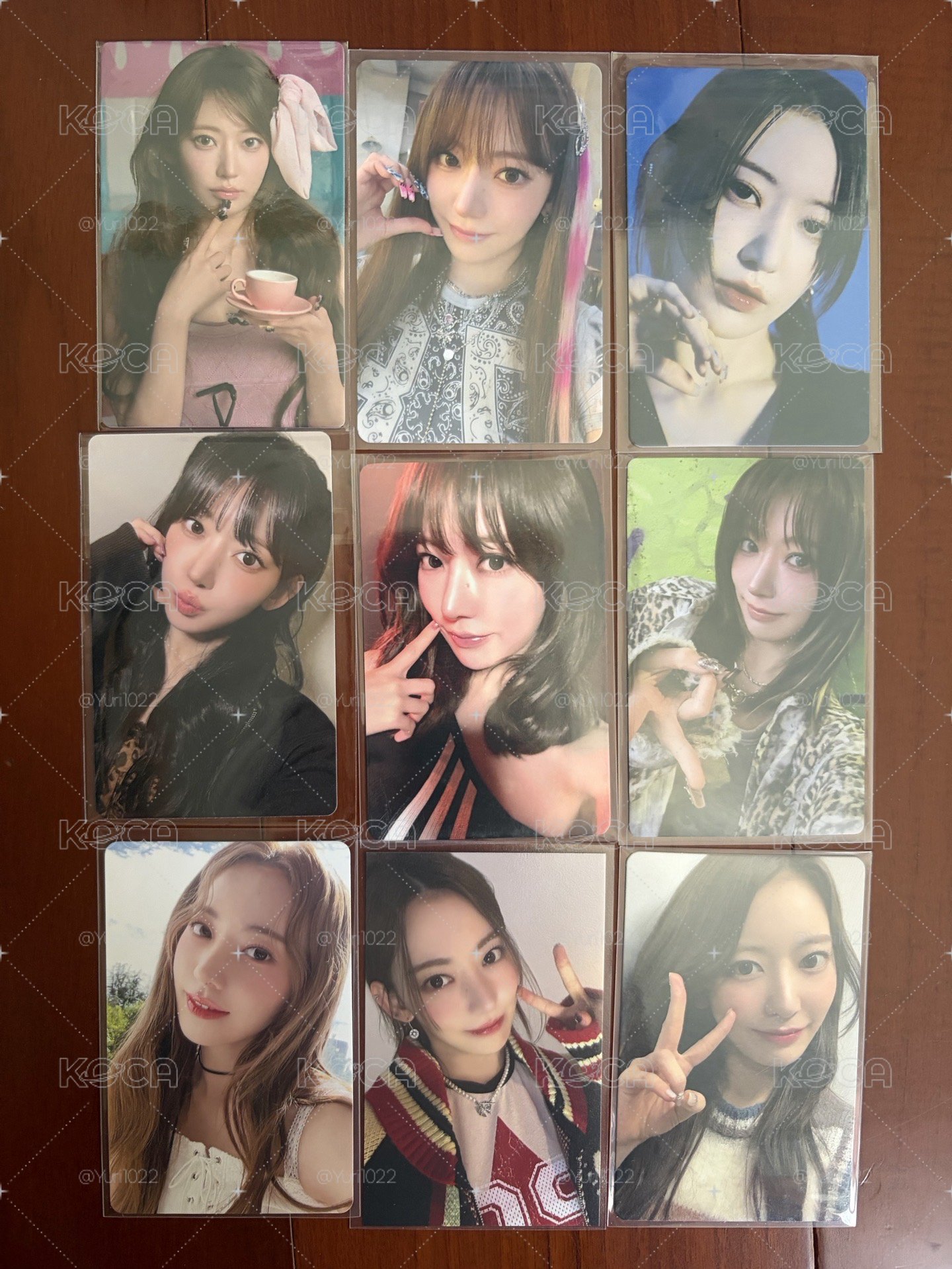 櫻花 特典 小卡 9張 🔍HOT yzy2 中背櫻