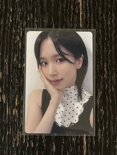 一直娛簽售中文卡背南（愛以前的我 愛現在的我 以後也愛我）