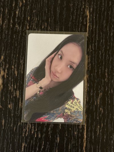 一直娛簽售中文卡背彩（如果瑛雨綿綿 那我做你的晴天）