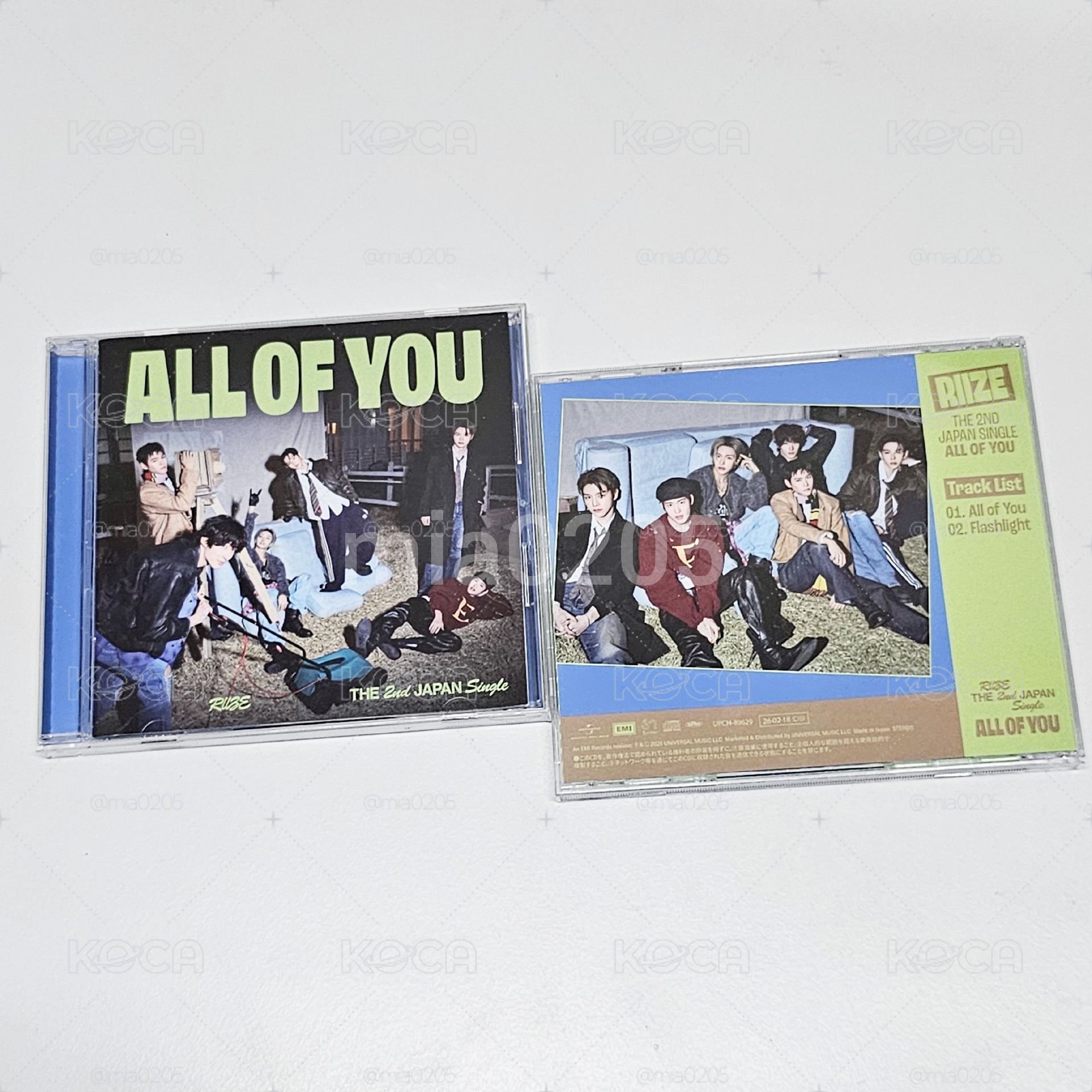 RIIZE 日專 ALL OF YOU 通常盤空專