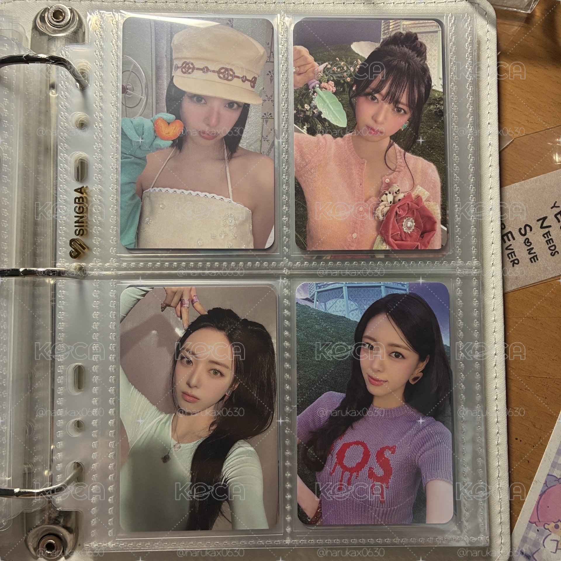 Yuna｜快閃店 隨機卡 成套