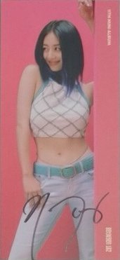迷11 jyp 簽名卡 美網親簽書籤