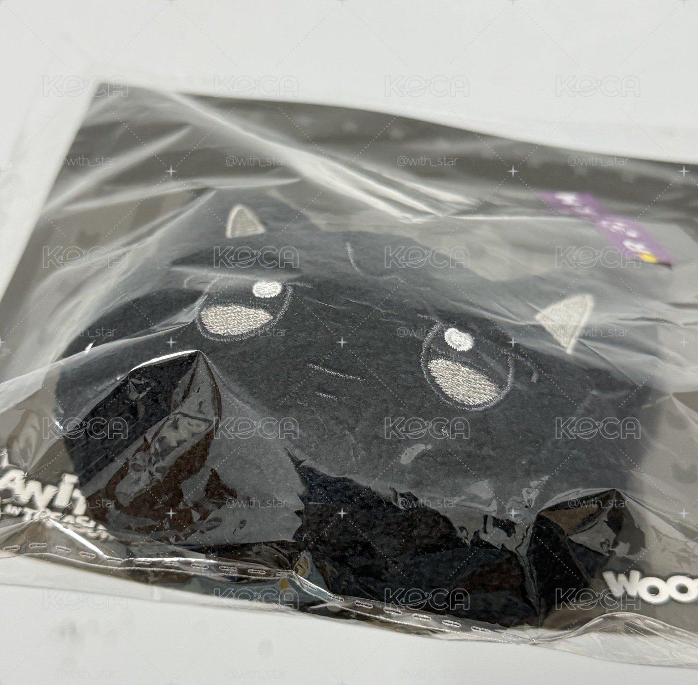 可愛黑貓大頭！ANITEEZ 嗚湧貓 友榮 大頭 姓名吊飾