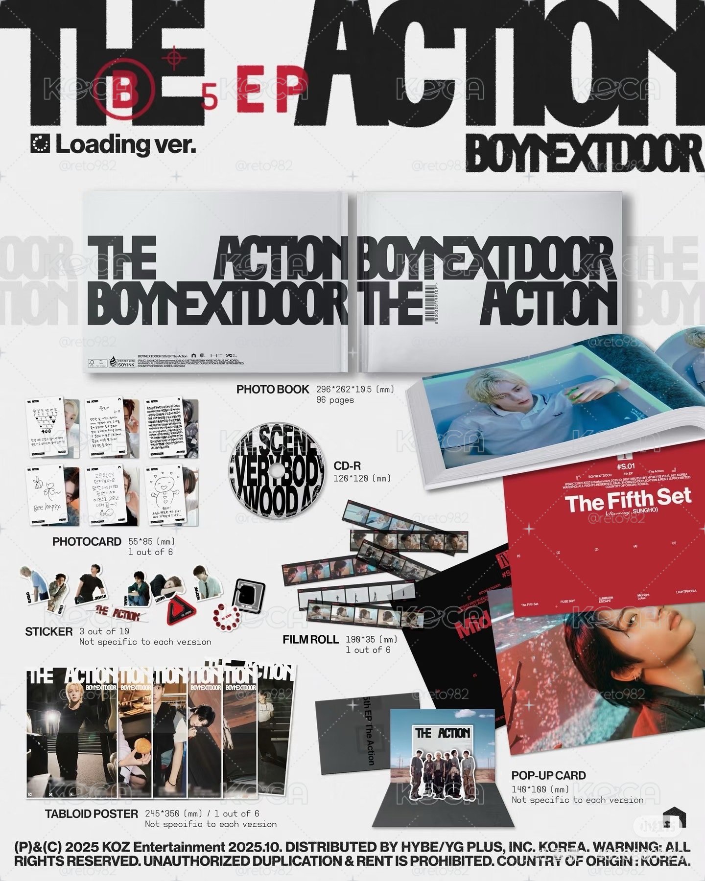 BOYNEXTDOOR 歷年未拆專 全新未拆 現貨