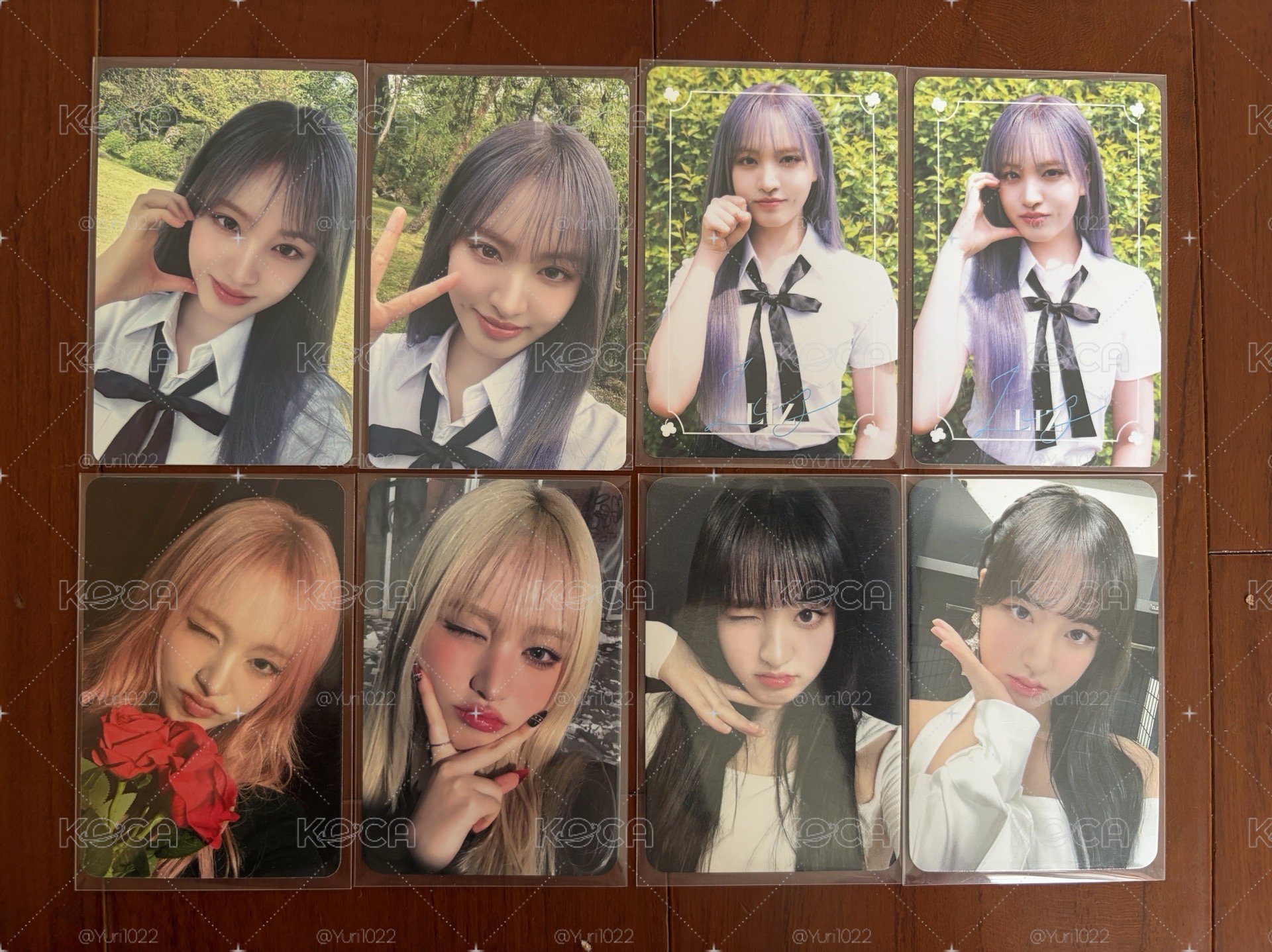 Liz 小卡 8張一起 🔍D社栗 小蕃茄栗 月神栗