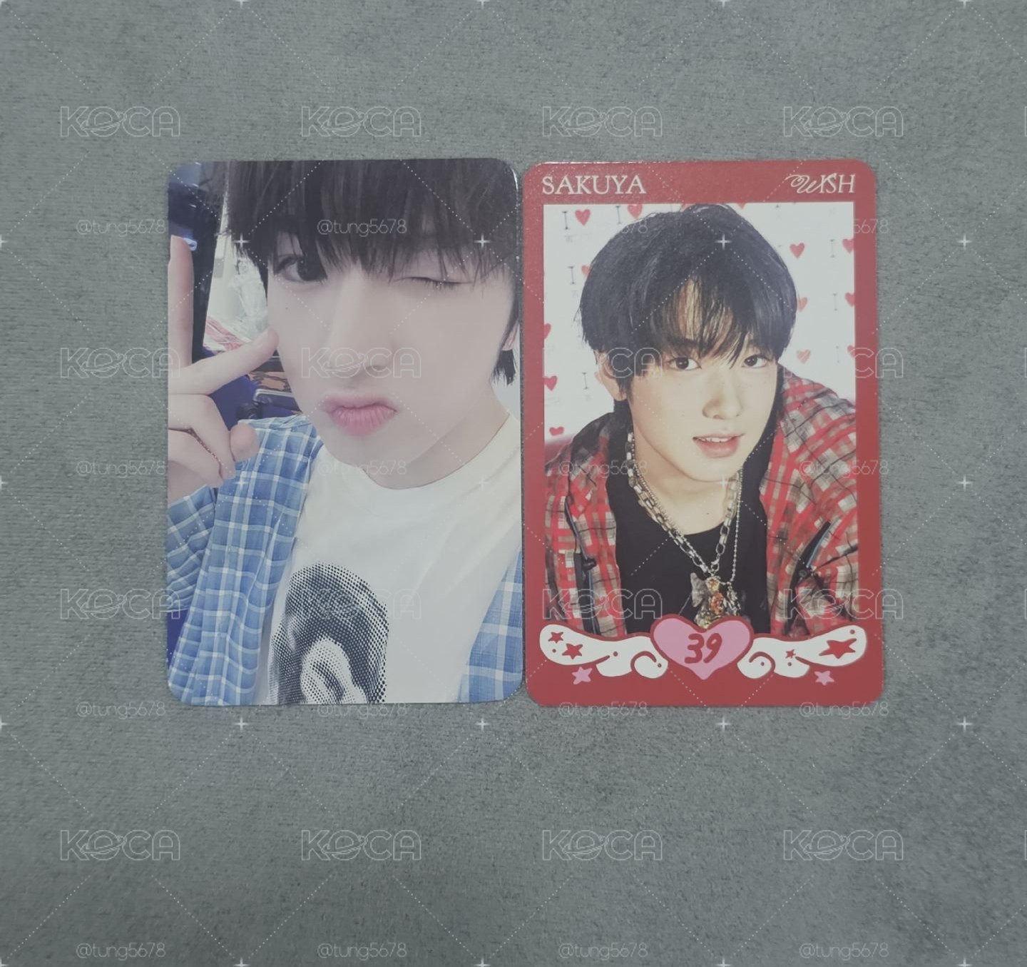 NCT WISH Sakuya 小卡