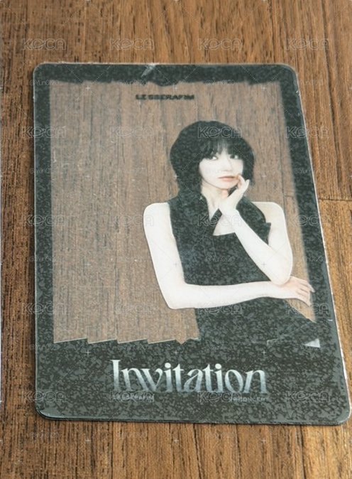 INVITATION 電影卡 透卡 櫻花