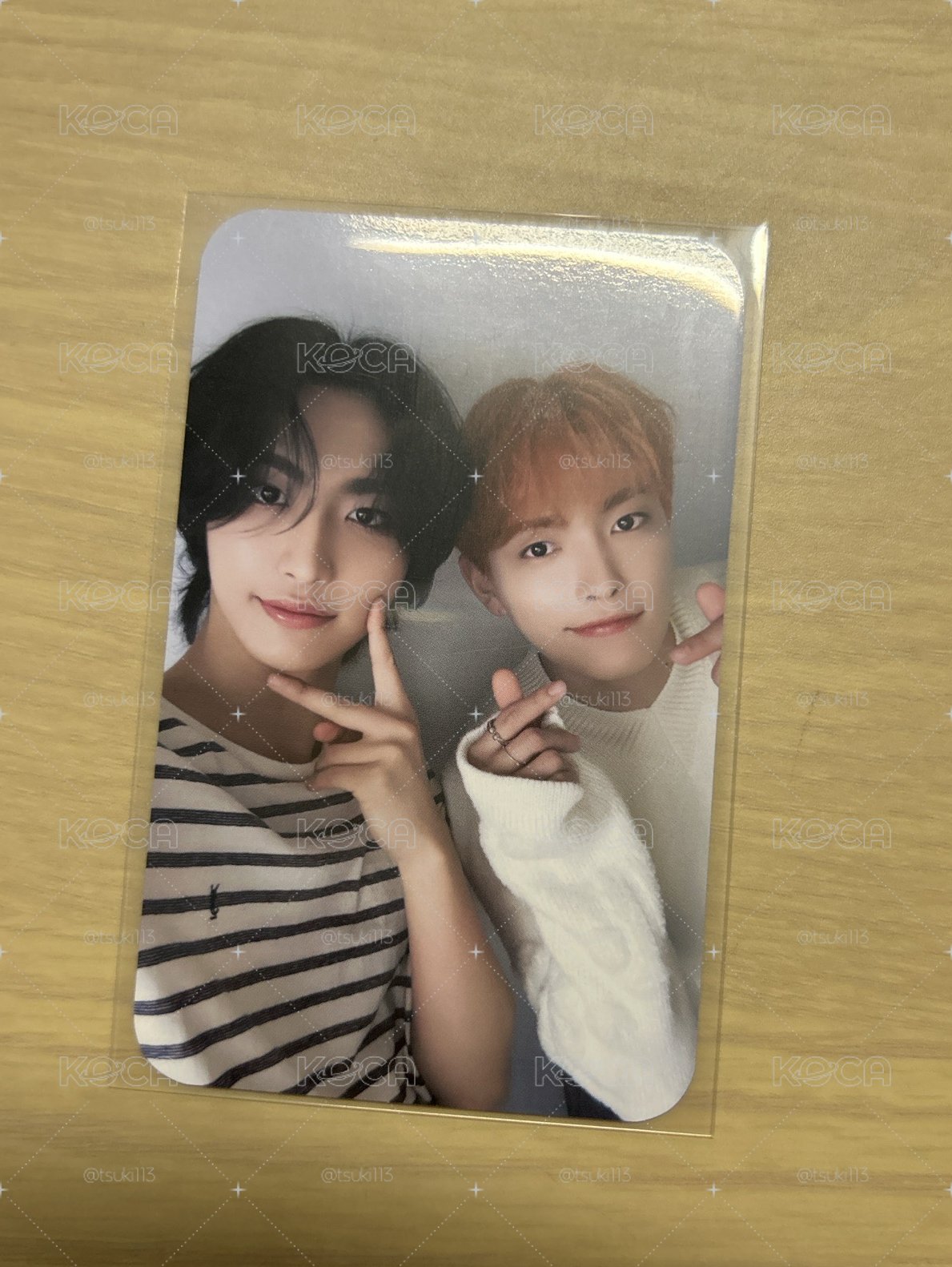 ATEEZ 朴星化 金弘中 GH1 TOKTOQ 特典卡 