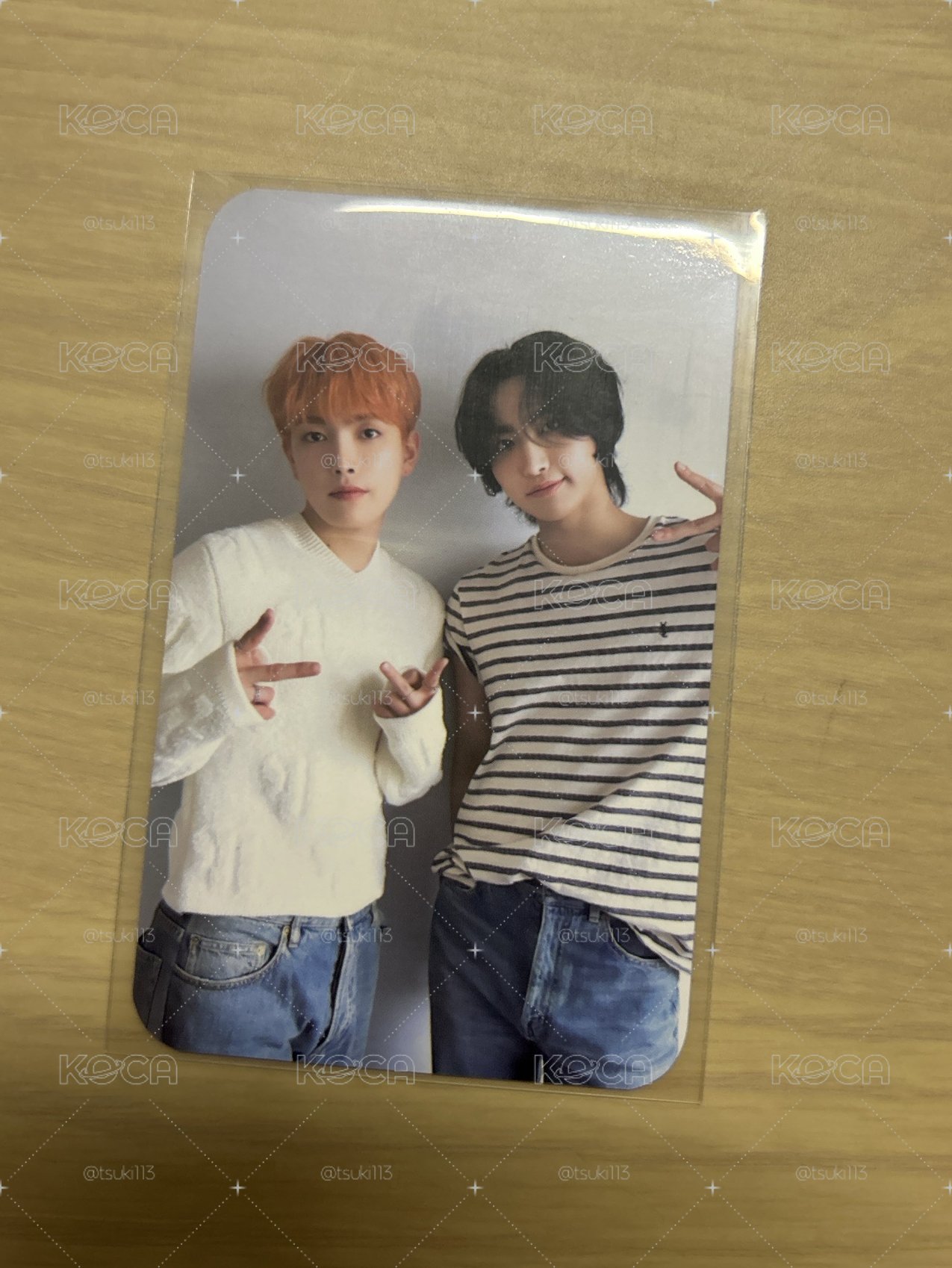 ATEEZ 朴星化 金弘中 GH1 TOKTOQ 特典卡 