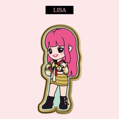 HYLT_別針徽章_LISA(未拆)