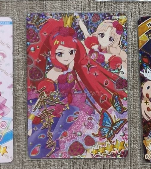 秘密的偶像公主 第二彈 雙人簽 美月貓咪魔術師 薔薇