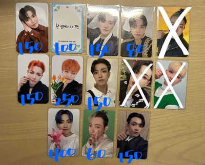 ATEEZ 金弘中 灰兔粉兔 大盤