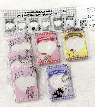 三麗鷗證件照吊飾