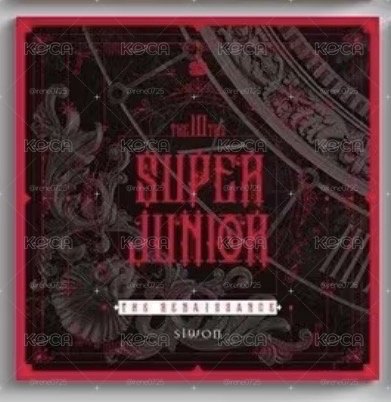 SUPER JUNIOR - VOL.10 [THE RENAISSANCE] 正規十輯 地磚始源