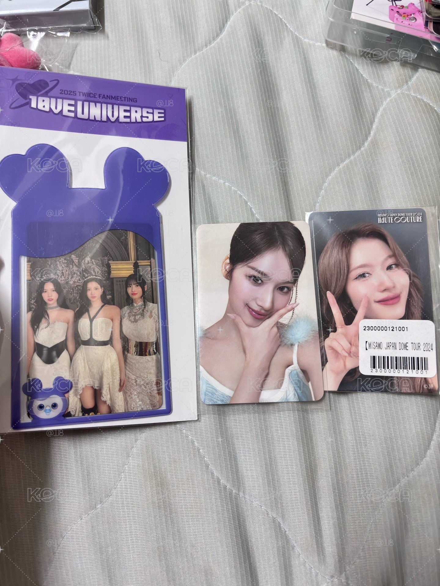 Misamo跟紗紗的絕美小卡+卡套
