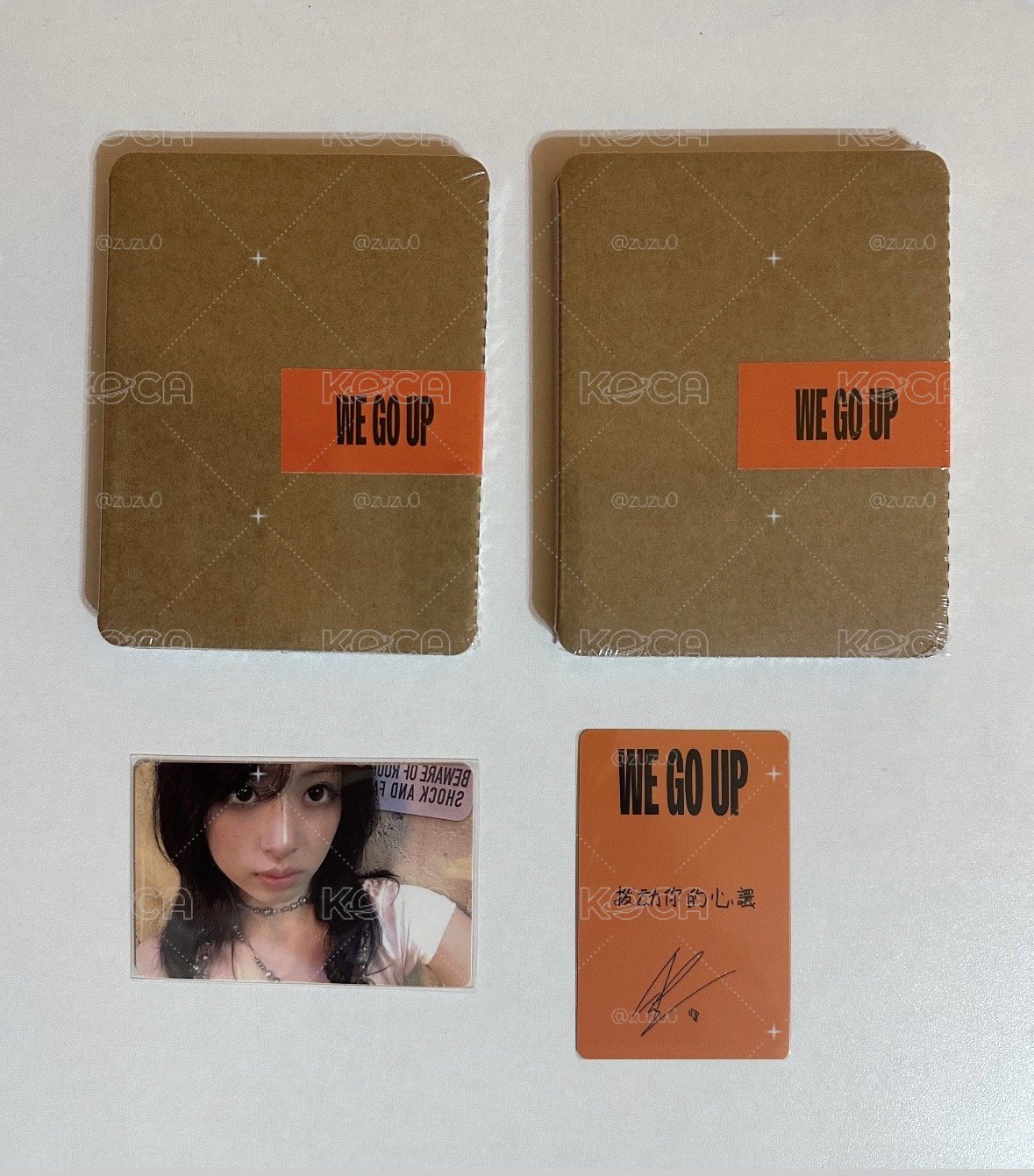 we go up 京東特典 中背 2.0 ahyeon