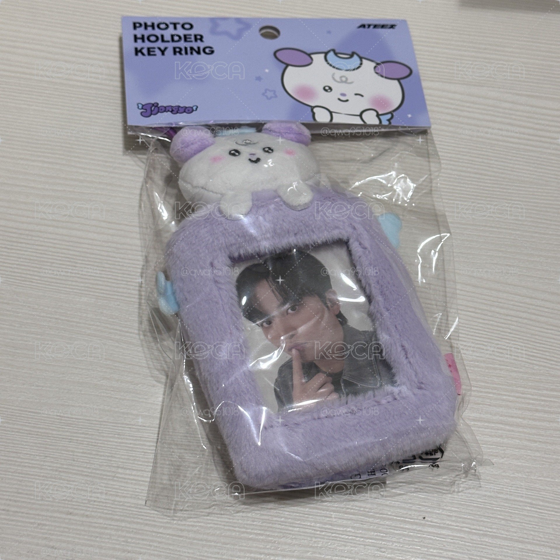 麥梯子 鍾呦毛絨卡套