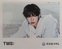 茶百道 代言 明信片 