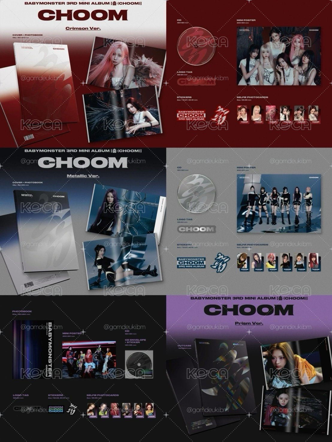 預購 · BM 迷三 CHOOM專輯（各通路1）