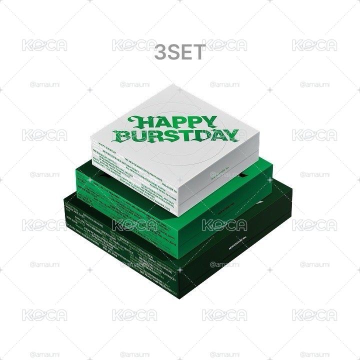 正規五 Happy Burstday new myself 未拆