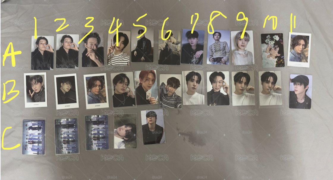 Ateez小卡