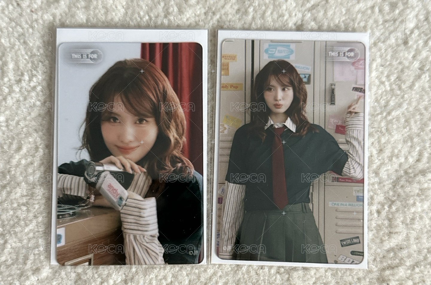 桃透卡制服組2張